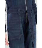 Combinaison loose, large en jeans LOUISA image number 4