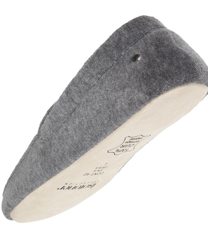 Chaussons mocassins homme Gris Chiné image number 4