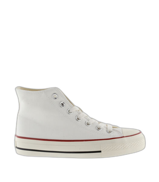 Damestrainers van canvas met mid-top: Tribu brillo