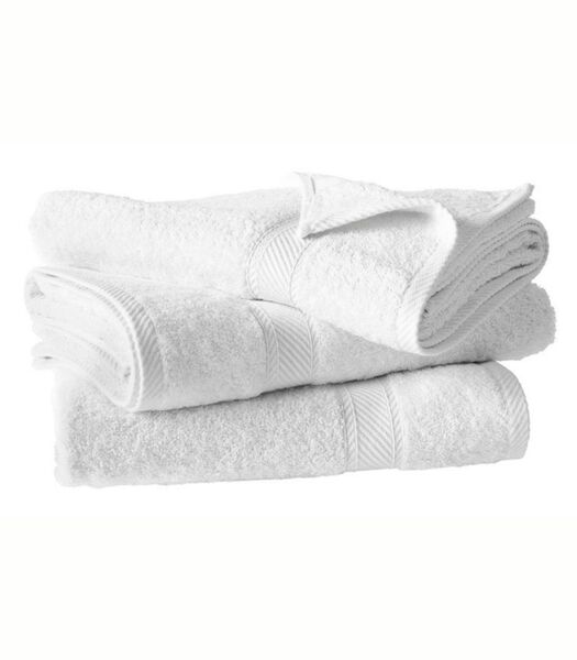 3 serviettes de bains Hélène white