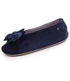Chaussons Ballerines femme Noeud XXL Marine image number 0