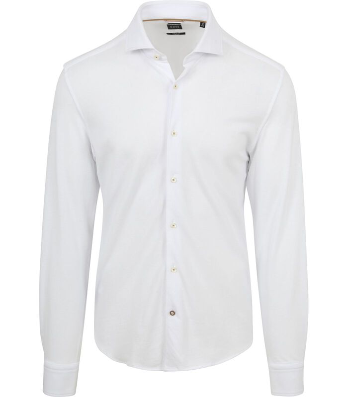 BOSS Chemise Hal Jersey Blanche image number 0