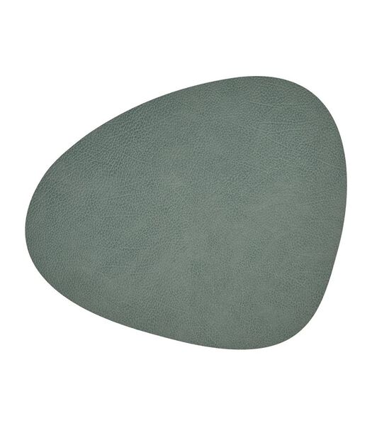 Set de table  Hippo - Cuir - Vert pastel - 44 x 37 cm