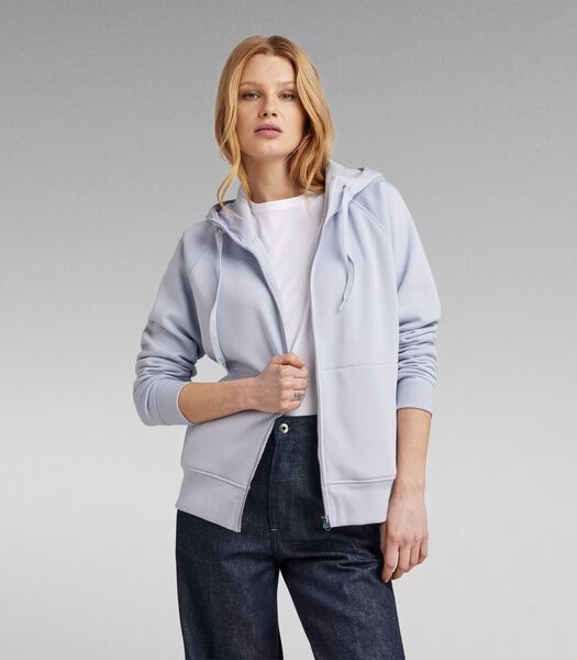 Sweatshirt à capuche zippée femme Premium core 2.1