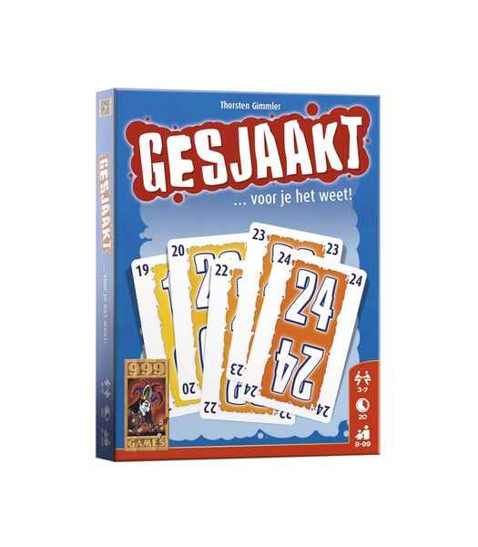 999 Games Gesjaakt - Kaartspel - 8+