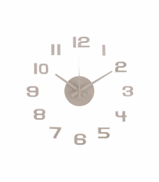 Horloge murale Diy Sunset Numbers - Gris - Ø35cm