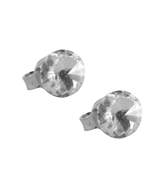 B-CLASSIC zilveren oorbellen image number 0