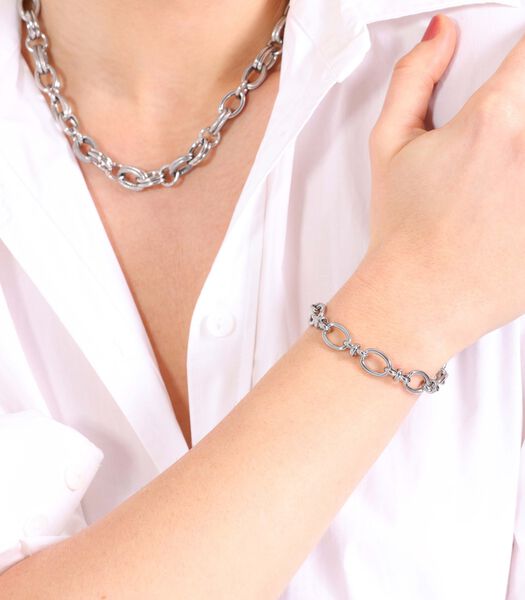 Femmes - Bracelet basique avec placage - Sans pierre
