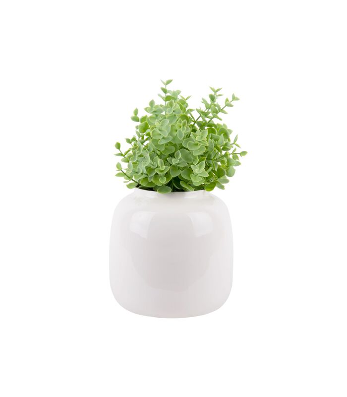 Vase Ivy Medium - Blanc - Ø10cm image number 3