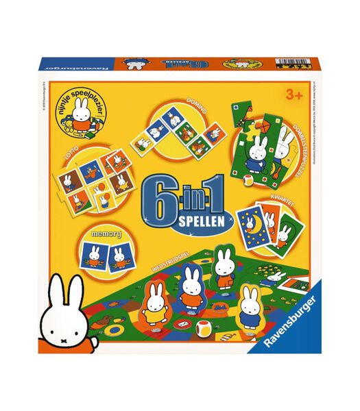 Miffy 6 in 1 - boîte de jeu