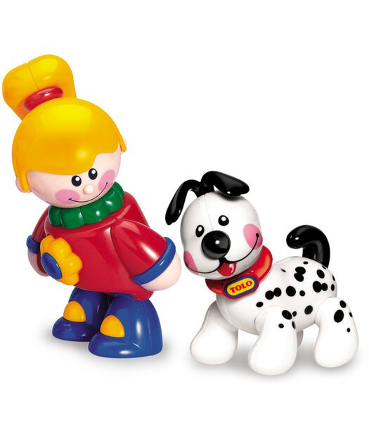 First Friends Speelfiguur - Meisje & Hond
