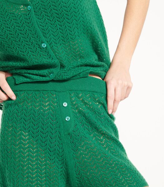 AVA 14 Mini Knitted Shorts - 100% Kasjmier