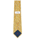 Cravate à fleurs en soie et coton image number 4