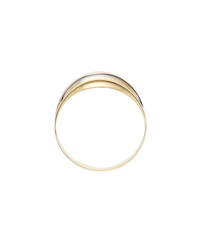 Ring "Trianon" Driekleurig goud image number 2