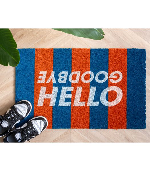 Paillasson Doormat Come In - Bleu - 80x50x1.5cm