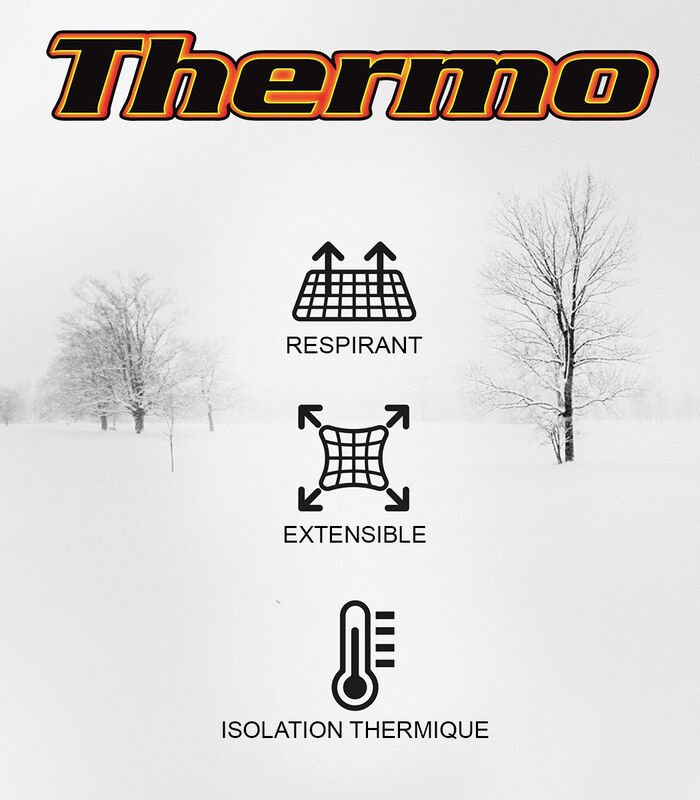 Thermische body met ronde hals en lange mouwen Thermo image number 3