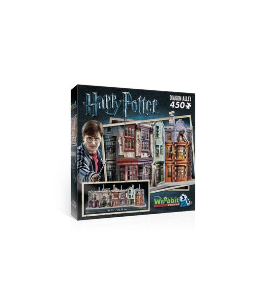 3D Harry Potter Diagon Alley 450 pcs puzzle en 3D