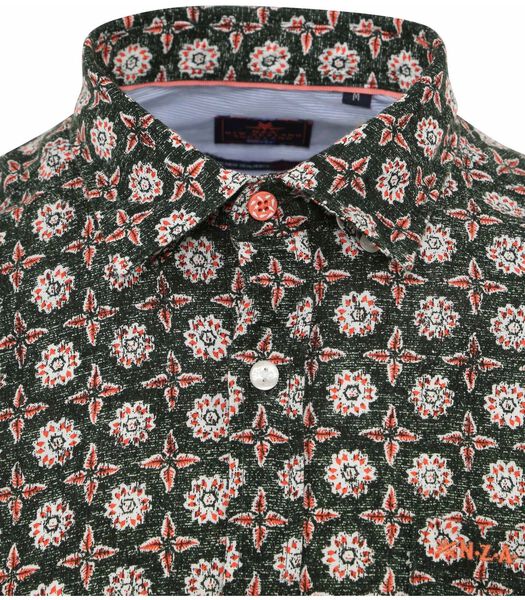 Chemise NZA Huntly Green Multicolore
