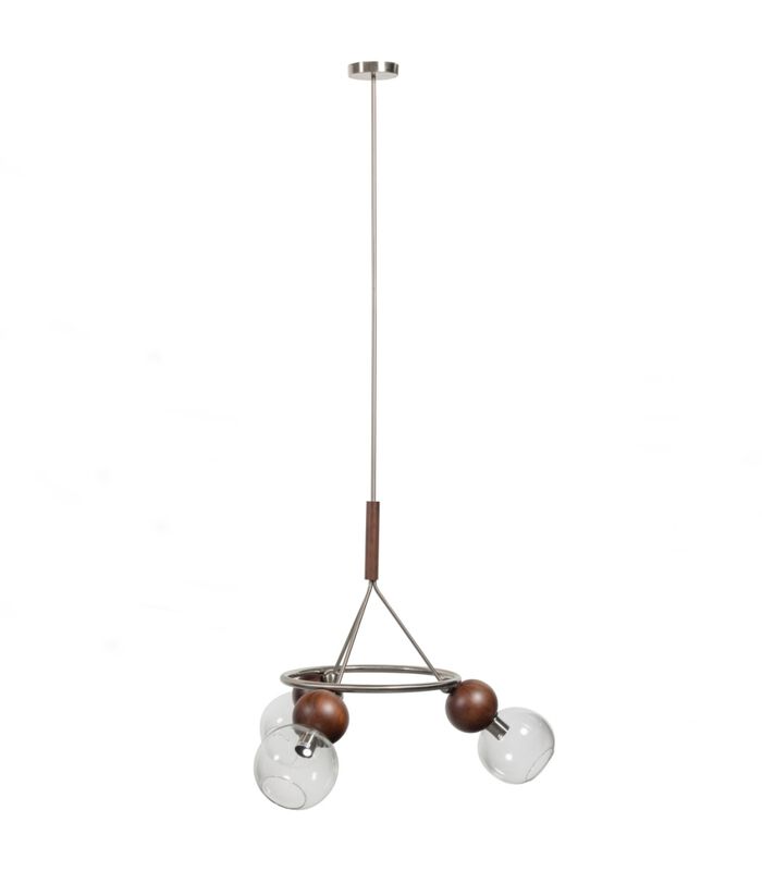 Suspension Lampe  - Verre - Marron - 60x90x90  - Babble image number 3