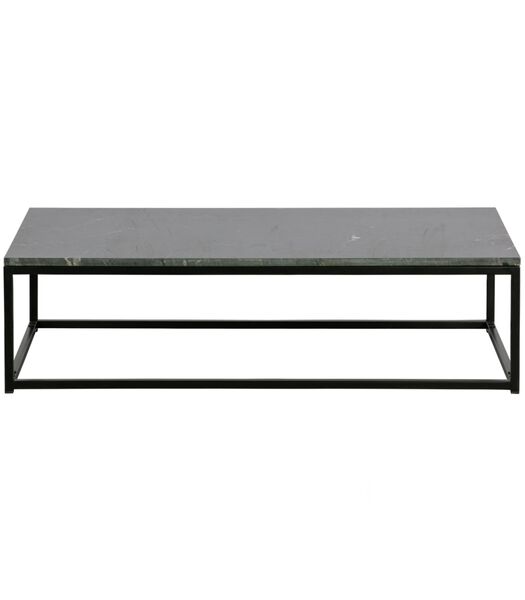 Table Basse - Marbre - Noir - 32x120x60  - Mellow