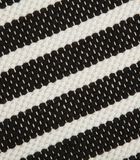 Badmat Stripes & Structure Zwart Wit image number 2
