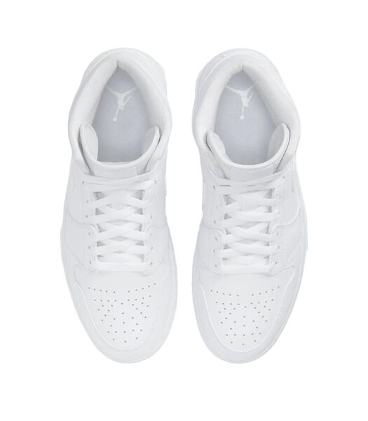 Air Jordan 1 Mid - Sneakers - Blanc