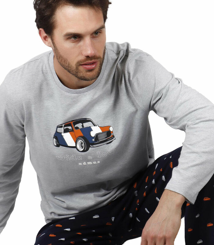 Pyjama broek en top Wide And Low image number 3