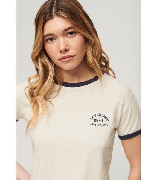 T-shirt contrasté à motif femme Athletic Essentials ...