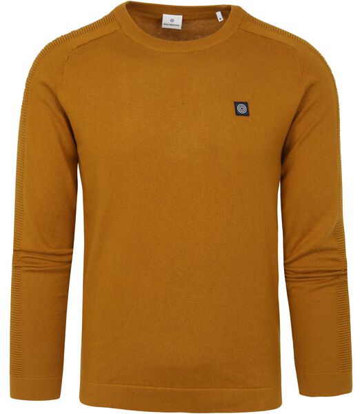 Blue Industry Pull-over Jaune Ocre