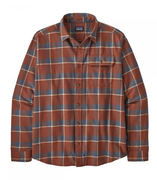 L/S Lightweight Fjord Flannel Bruin Shirt