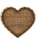 Rustic Rattan Heart Tray image number 0