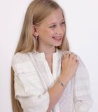 Enfants - Boucle d'oreille avec placage - Zircone image number 2