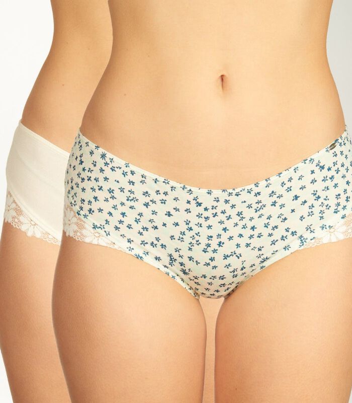 Shorty lot de 2 Every Day In Bamboo Flowers Panty image number 1