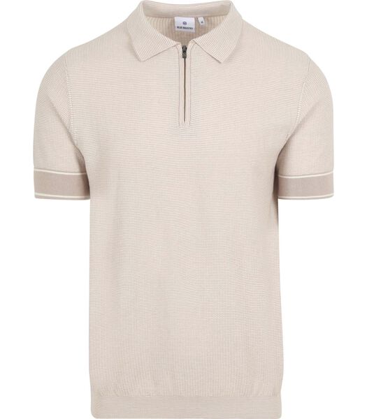 Blue Industry Knitted Polo M18 Structure Beige