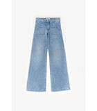Jeans flare pulp slim hoge taille, lengte 34 image number 1
