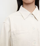 Veste-chemise de coupe courte oversize image number 4