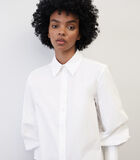 Popeline blouse in de stijl van een overshirt image number 4