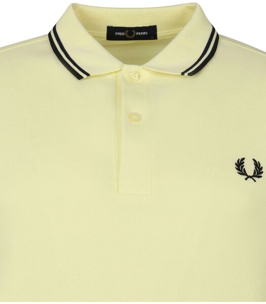 Fred Perry Polo M3600 Tipped Geel