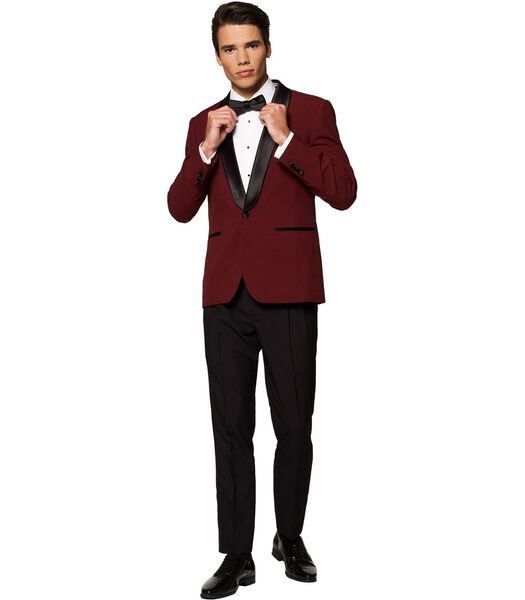 OppoSuits Hot Burgundy Suit