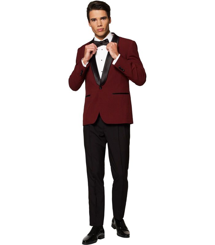 OppoSuits Hot Burgundy Suit image number 0