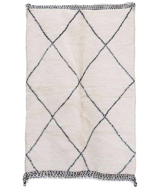 Marokkaans berber tapijt pure wol 124 x 192 cm