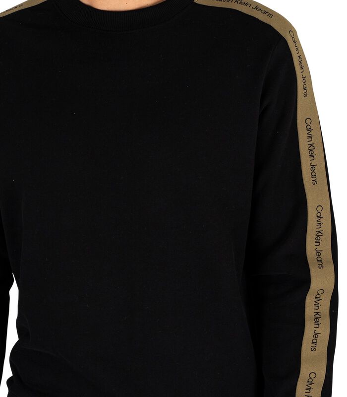 Sweatshirt met contrastband image number 3