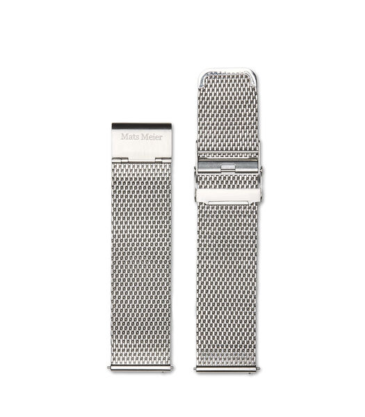 Horlogeband Zilverkleurig MM40004