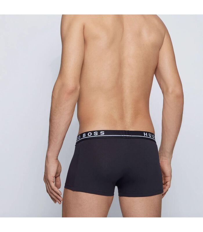 Short 3 pack cotton stretch trunk image number 3