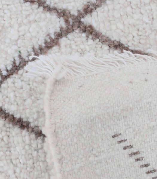 Tapis berbère marocain pure laine 100 x 140 cm