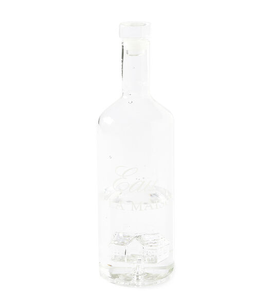 Glazen Karaf Waterkan - Eau de la Maison Bottle - Transparant