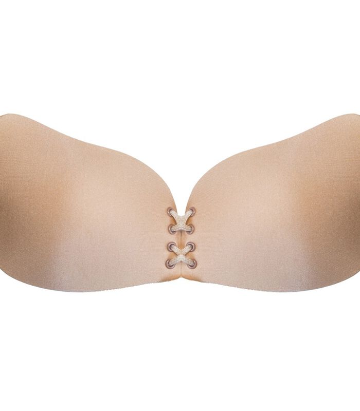 Strapless push-up plakbh met open rug Wow image number 3