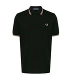 Fp Twin Getipte Polo Fred Perry Shirt image number 1