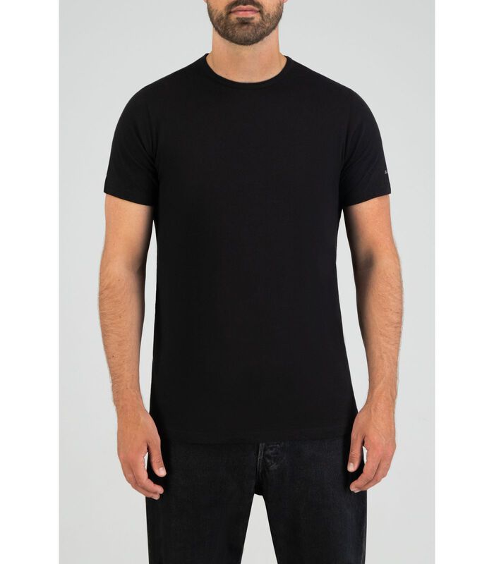 Slater T-Shirts Basique Lot de 2 Noir image number 1