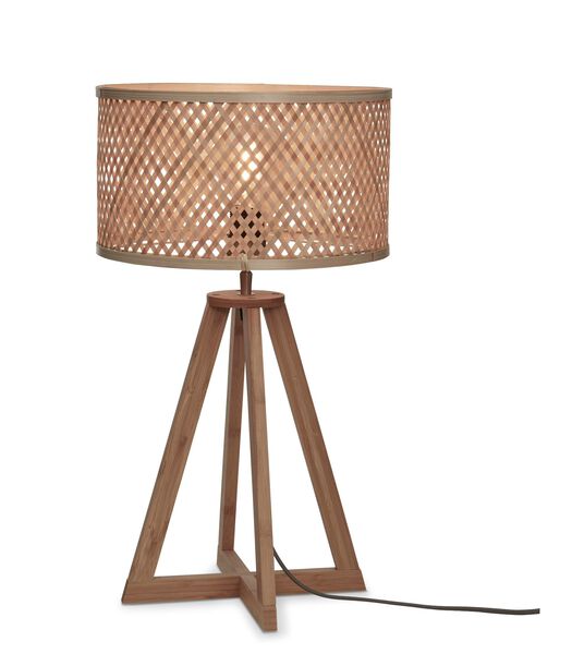 Tafellamp Java - Bamboe - Ø32x53cm